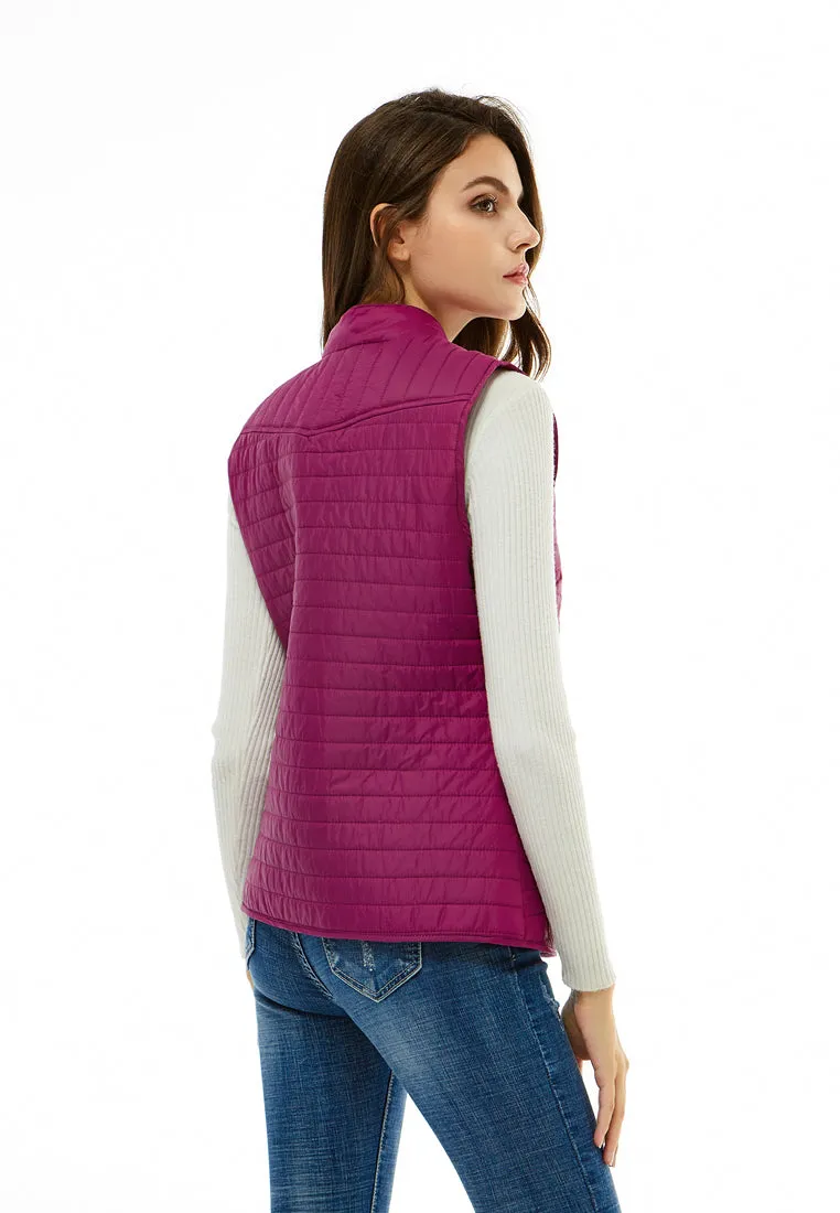 quilted vest jacket