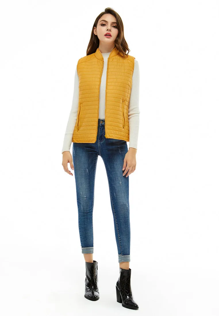 quilted vest jacket