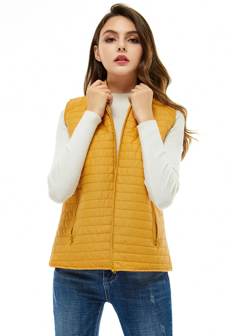 quilted vest jacket