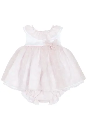 "Lily" Pale Pink Tulle Dress & Bloomers