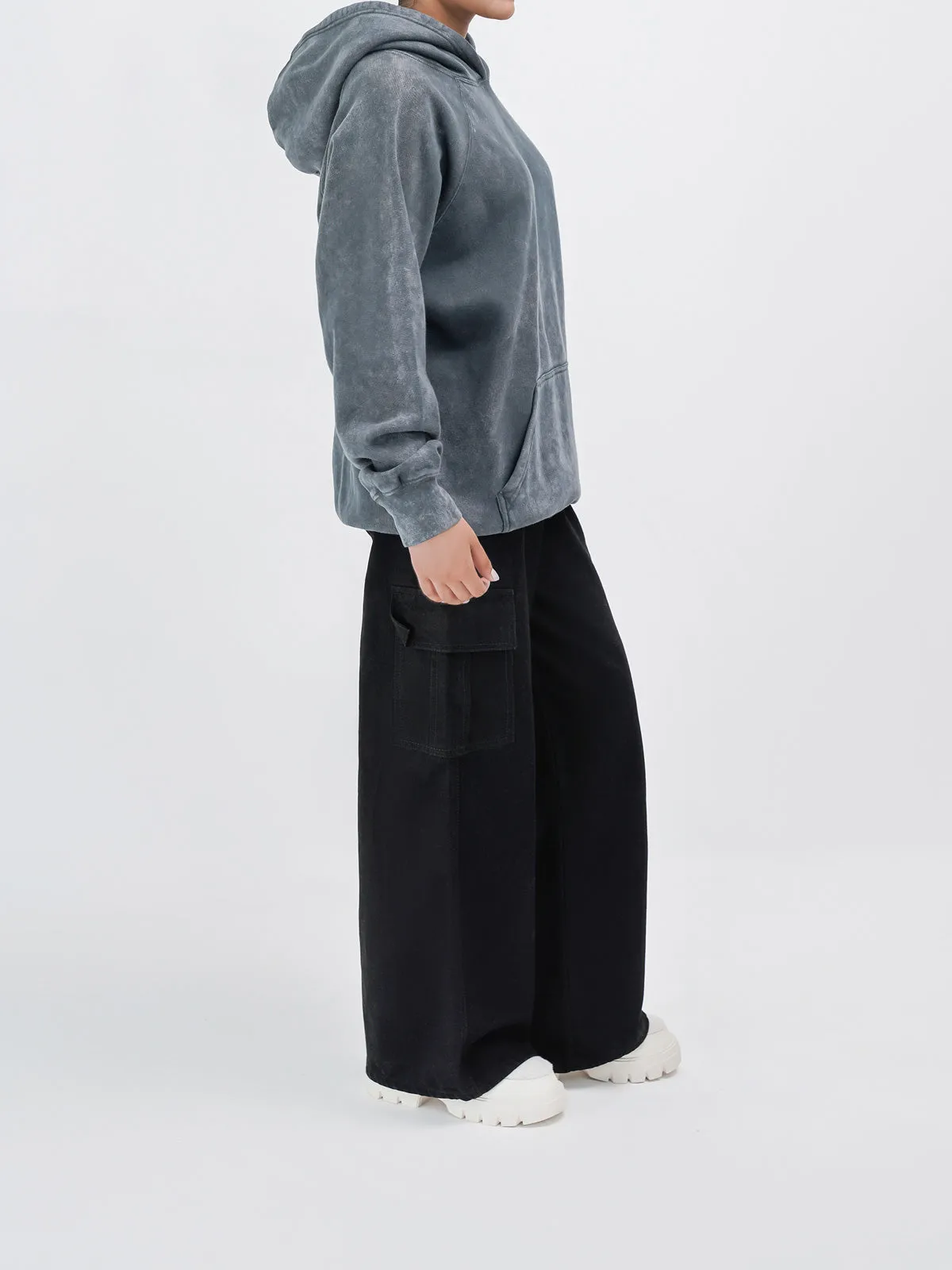 "PEGASUS" Casual Cargo Denim Pant