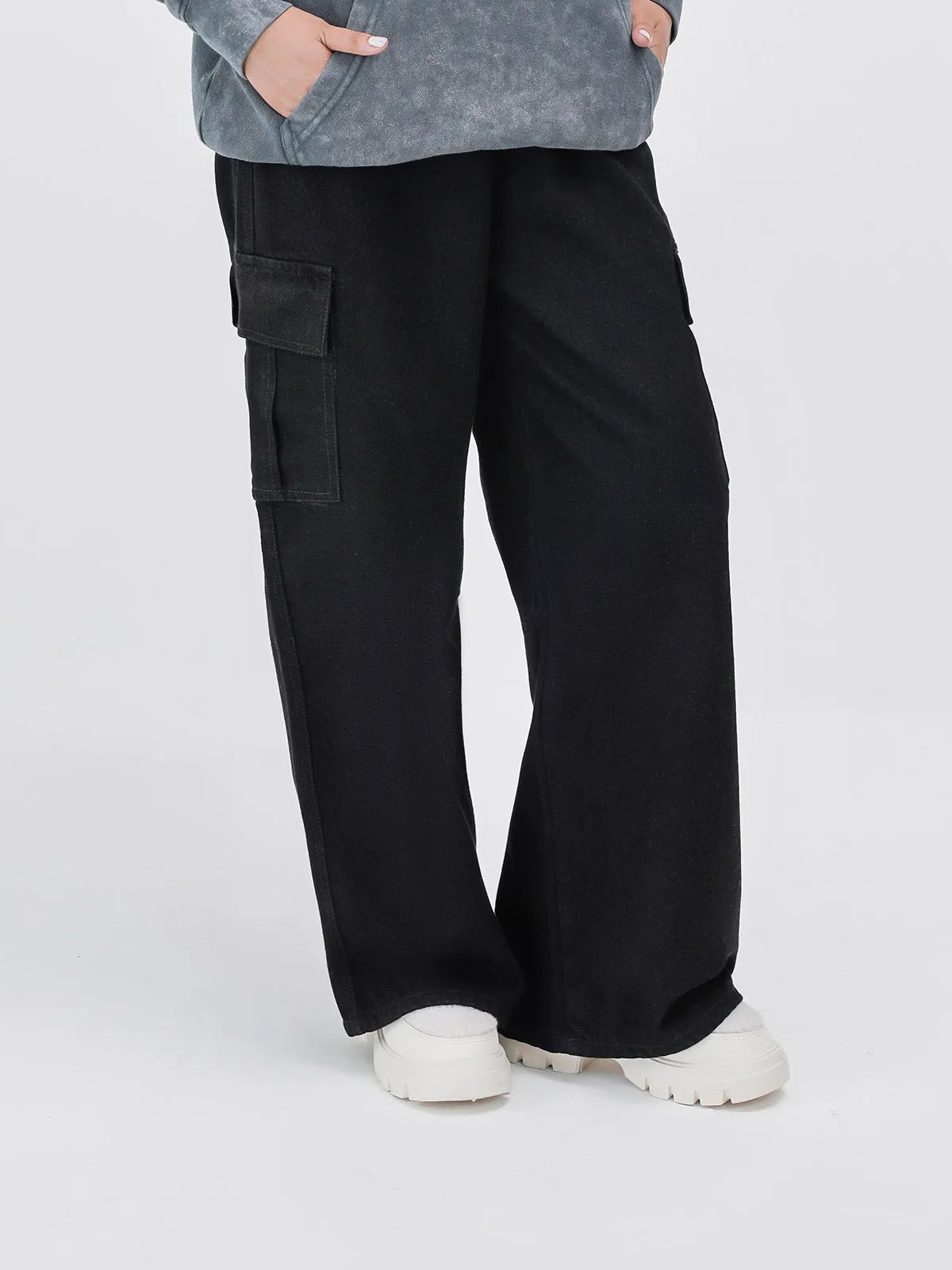 "PEGASUS" Casual Cargo Denim Pant