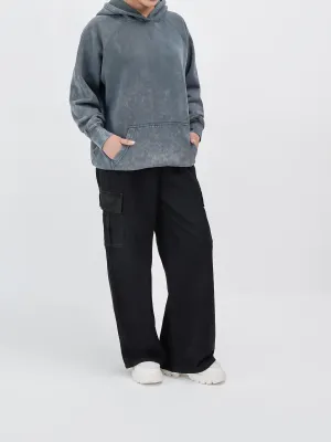 "PEGASUS" Casual Cargo Denim Pant