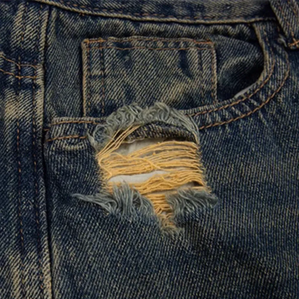 "Vintage Artistic Distressed Ripped" Jeans