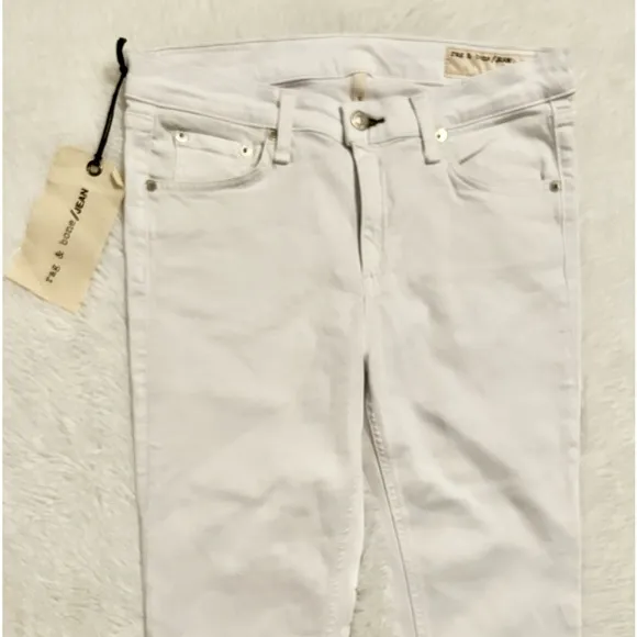 Rag &amp; Bone Bright White Skinny Jeans