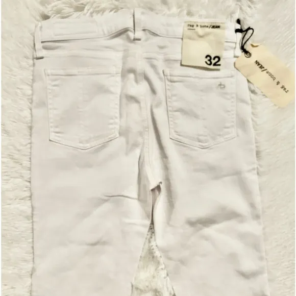 Rag &amp; Bone Bright White Skinny Jeans