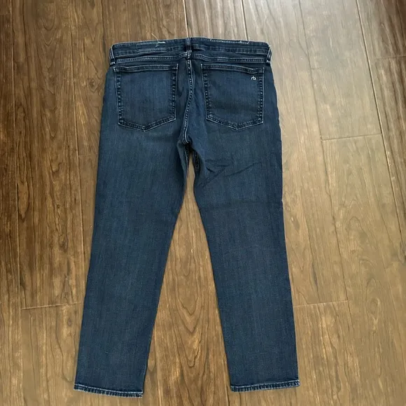 Rag &amp; Bone Dre Low Rise Slim Boyfriend Jeans - size 32