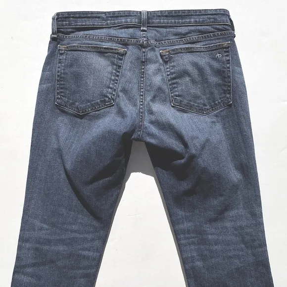 RAG &amp; BONE Women’s Dre Low-Rise Slim Boyfriend Jeans Mariposa Wash Size 28
