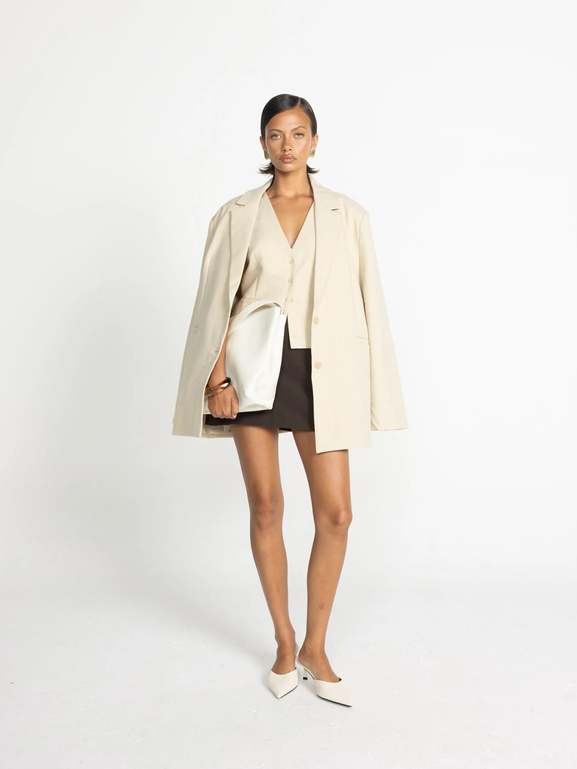 Reagan Blazer (Sandstone)
