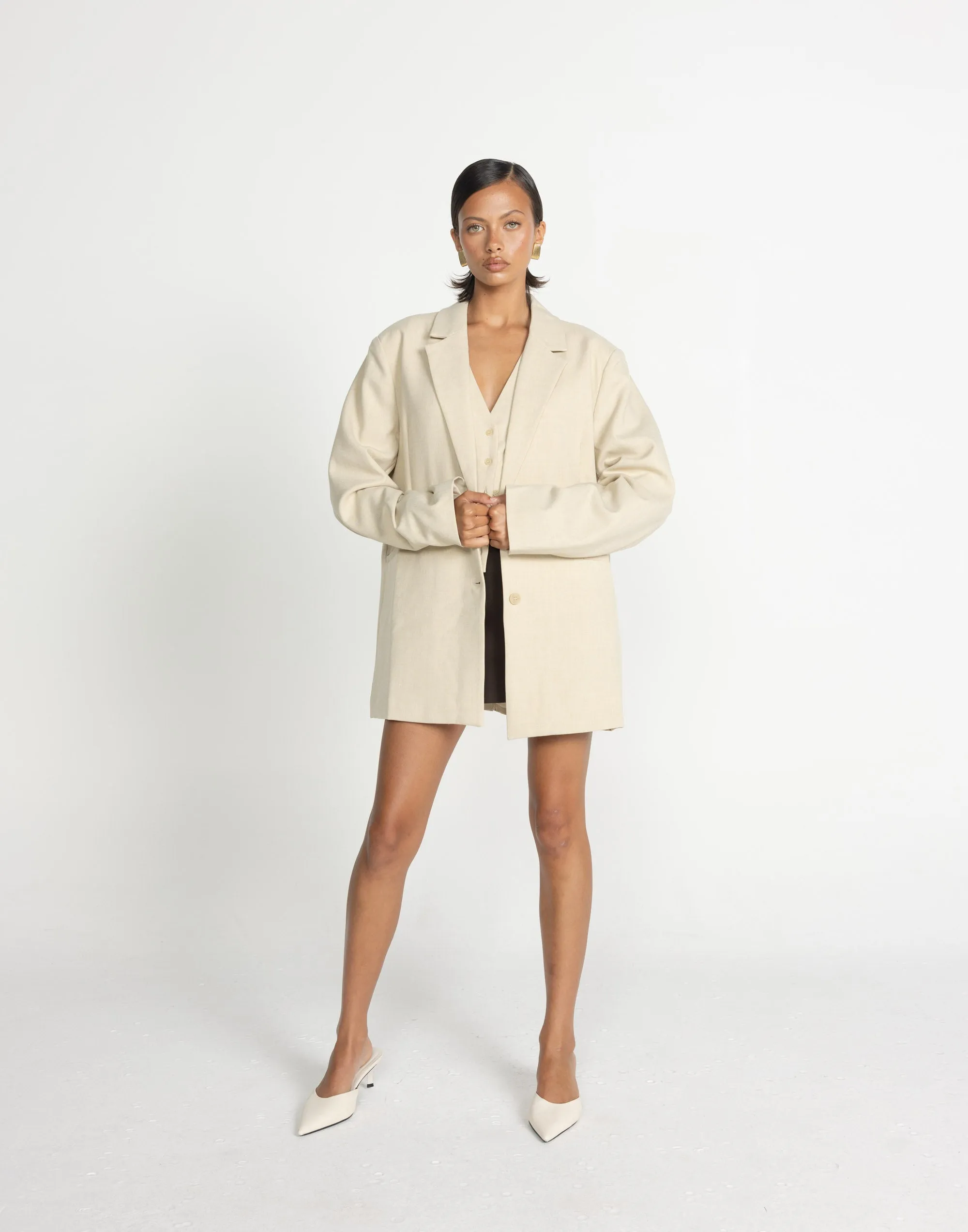 Reagan Blazer (Sandstone)