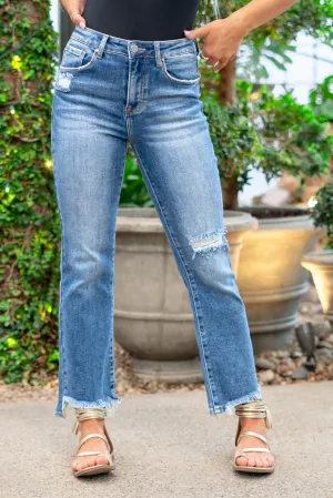 Renee High Rise Crop Flare Regular & Plus Sizes
