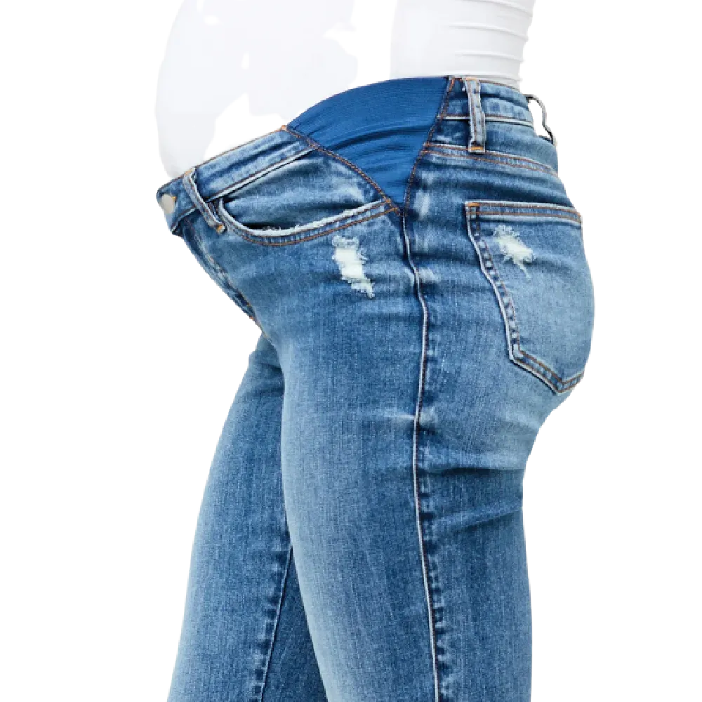 Ripe Dylan Distressed Blue Jean
