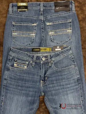 ROCK&ROLL Pistol Stackable Medium Vintage Boot Jeans-6127