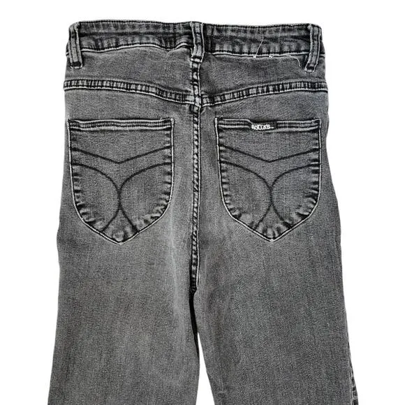 Rolla’s east coast flare high rise cropped jeans