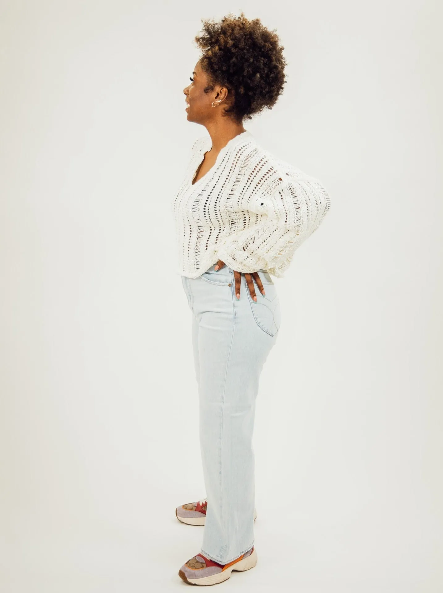 Rollas Heidi Ankle Jeans - Vintage Stone