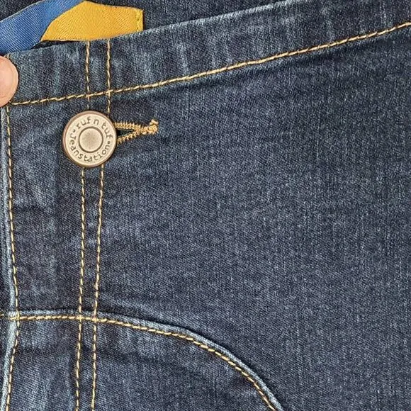 Ruf N Tuf Women's Y2K Trendy Low Rise Flare Jeans size 36 India / Large US