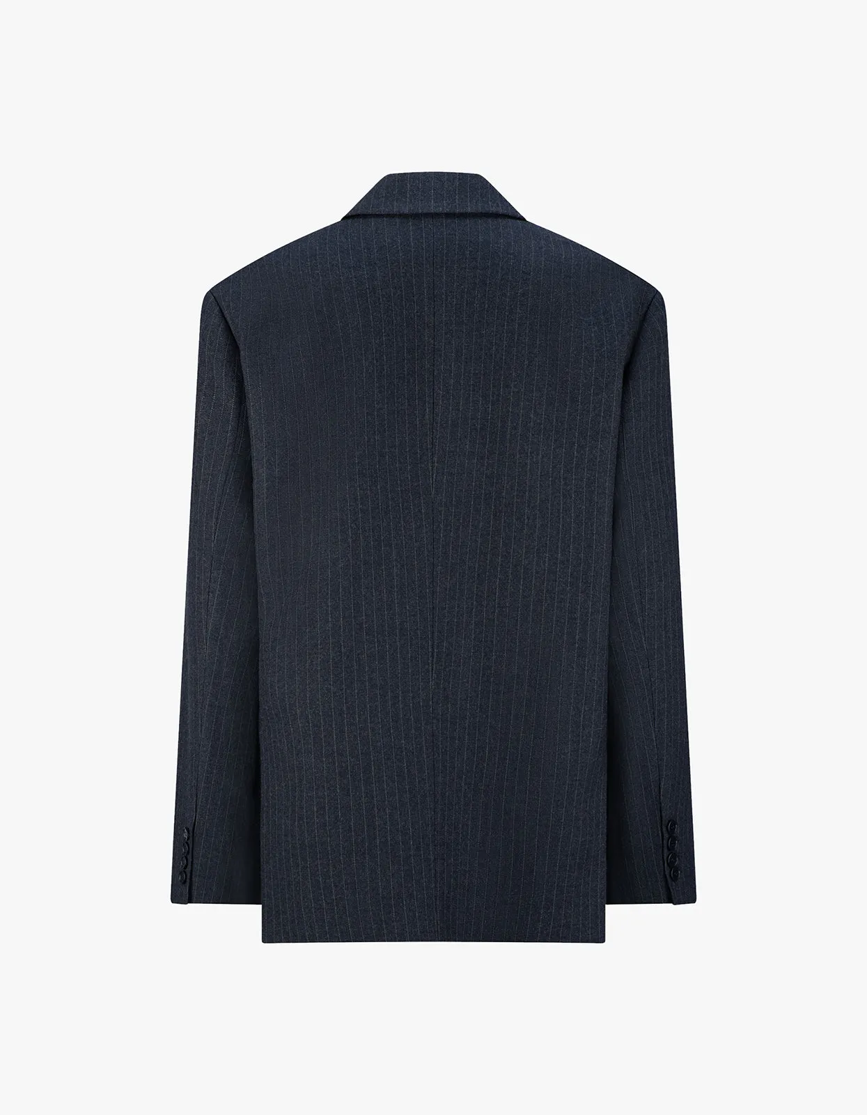 Rylann Blazer - Navy Pinstripe