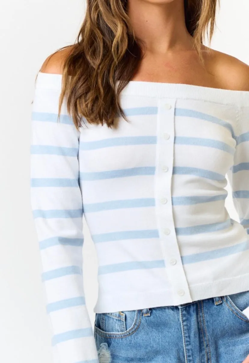 Sailer Striped Top