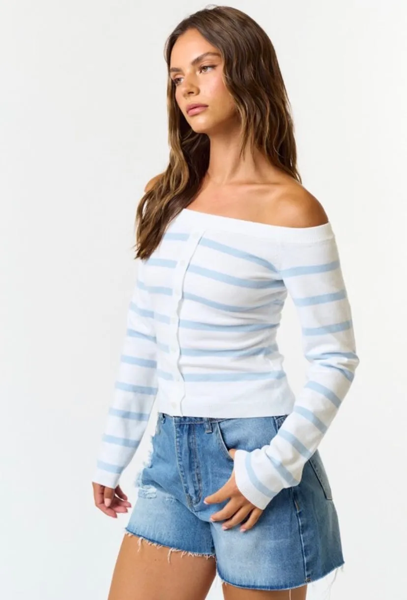 Sailer Striped Top