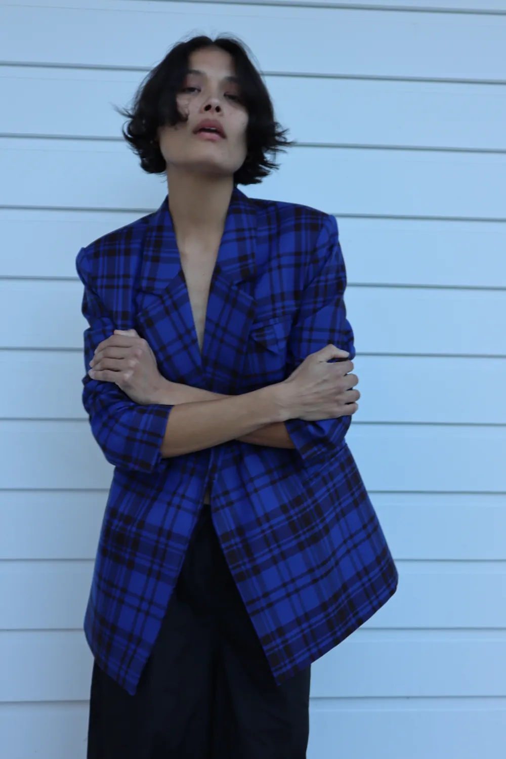 Samantha Blazer Cobalt