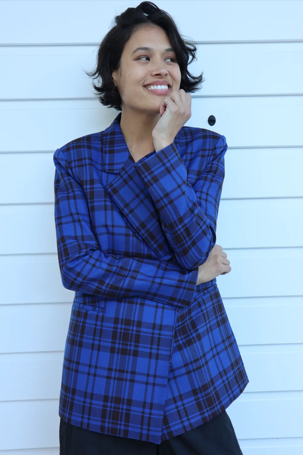Samantha Blazer Cobalt