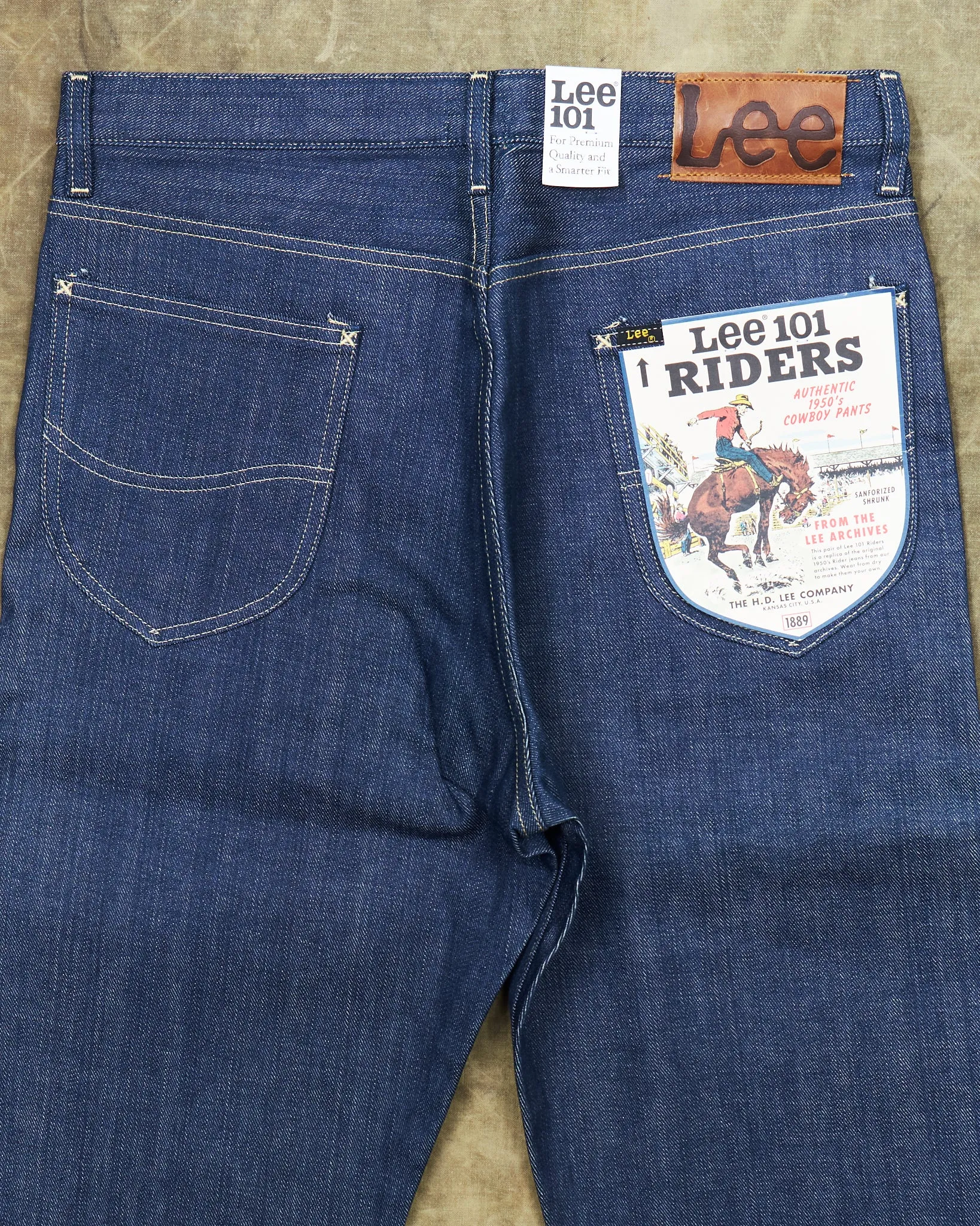 Second Hand Deadstock Lee 101 50's Riders Jeans W31 / L32