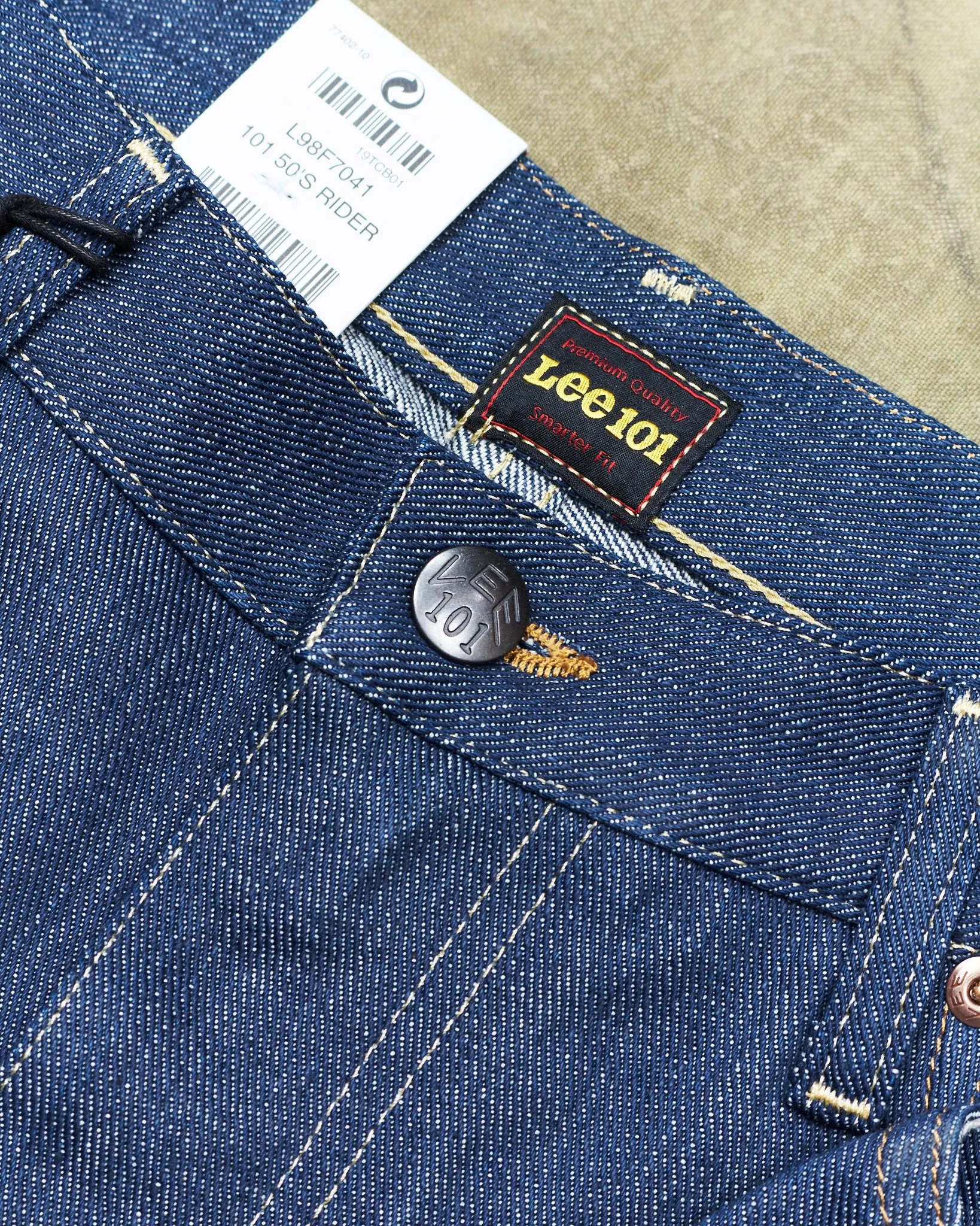 Second Hand Deadstock Lee 101 50's Riders Jeans W31 / L32