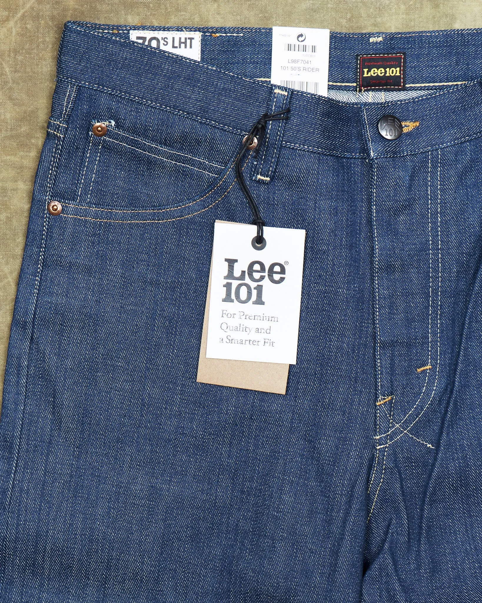 Second Hand Deadstock Lee 101 50's Riders Jeans W31 / L32