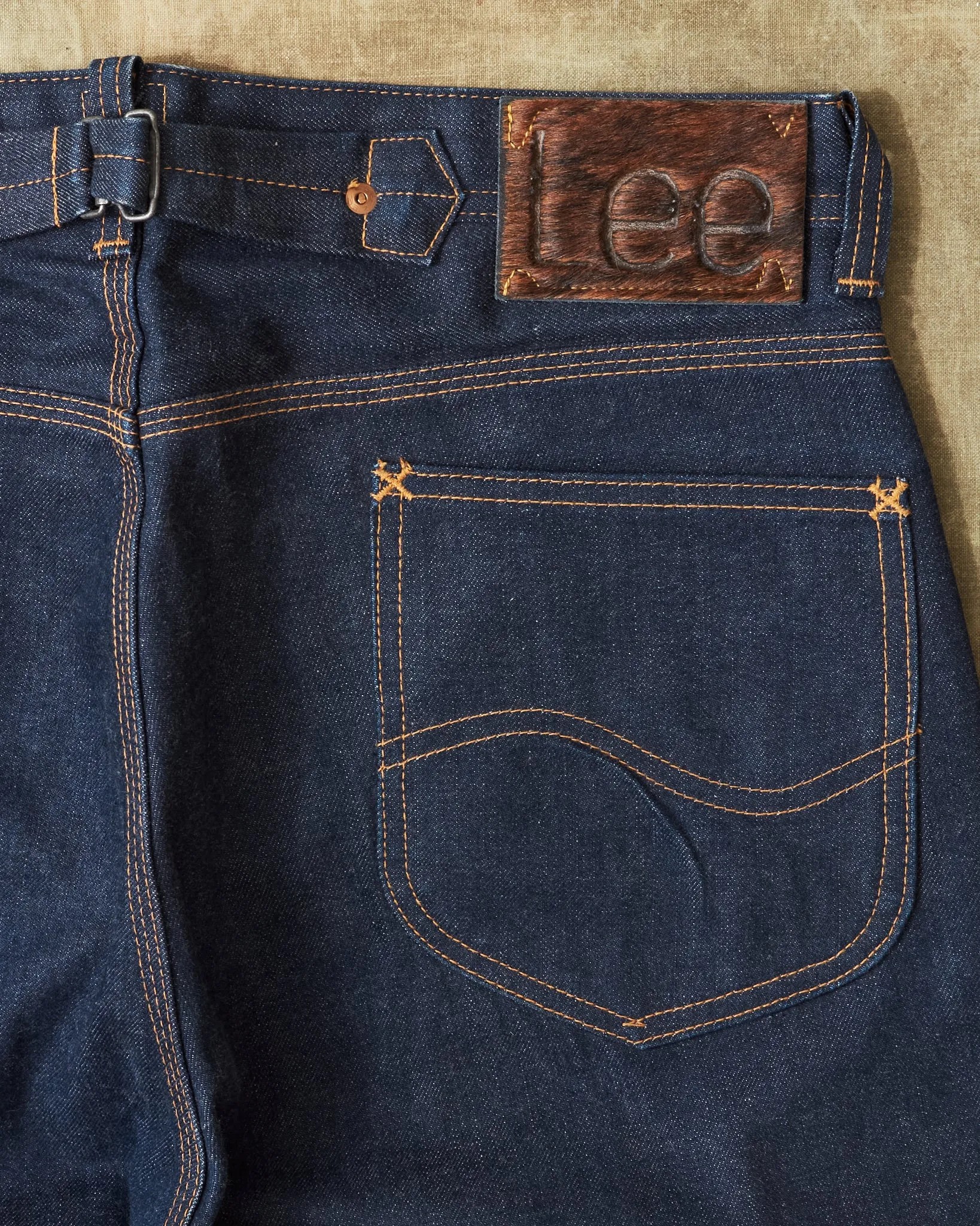 Second Hand Lee Archives 1937 Cowboy 101b Wide Straight  W32/L33