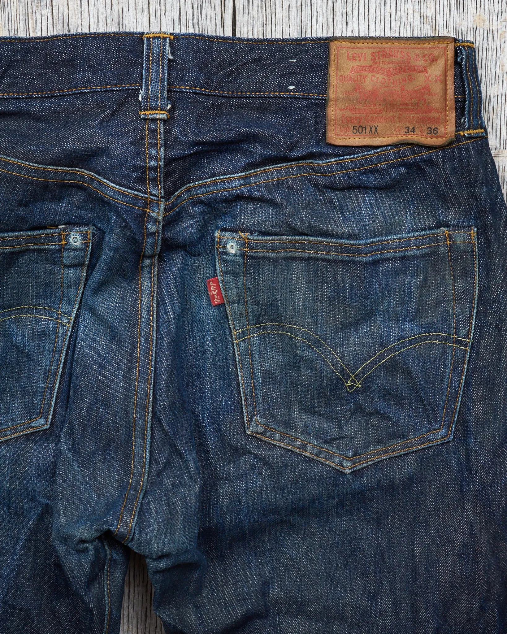 Second hand Levi's Vintage Clothing 1947 501XX W34 / L36 Made in USA