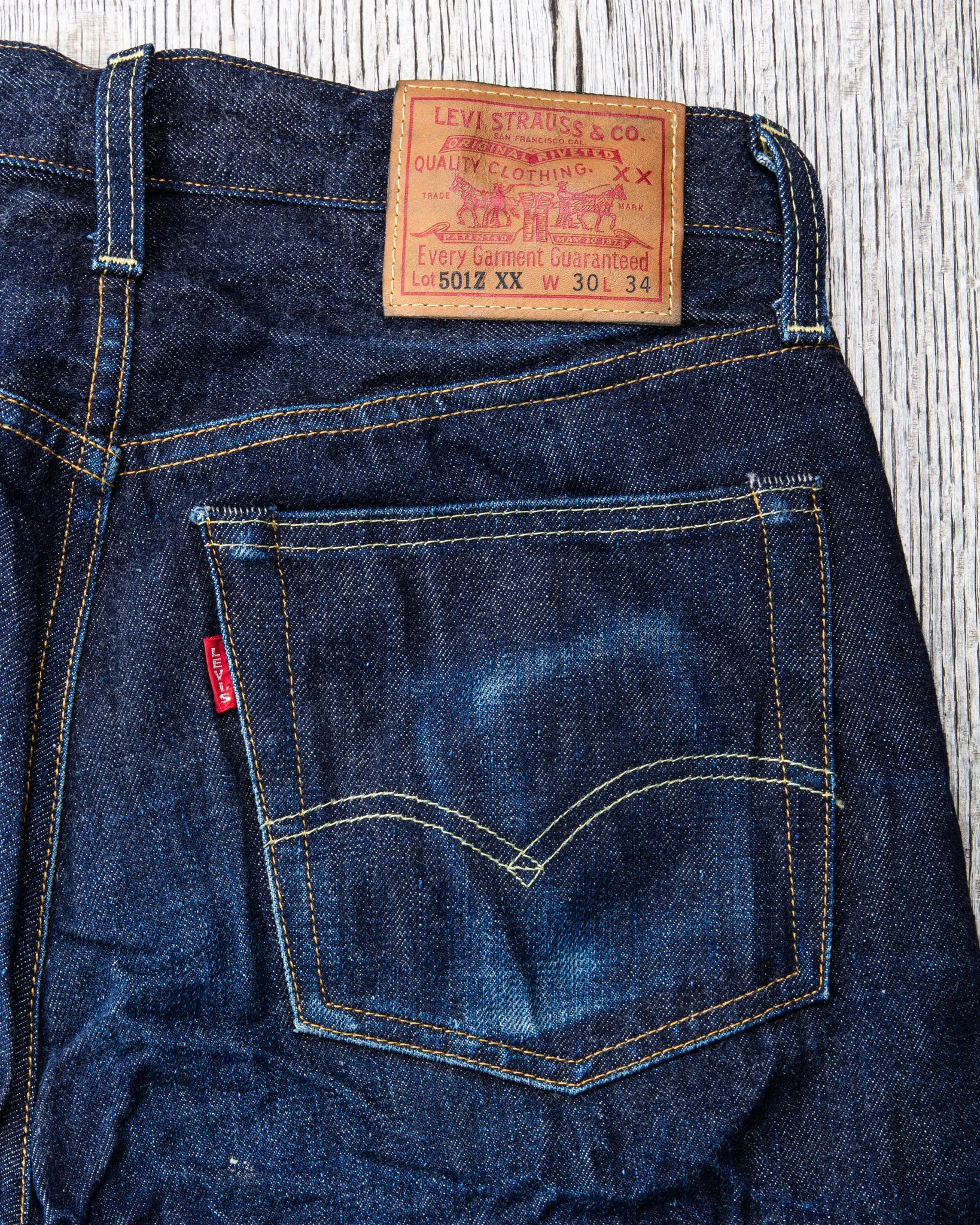 Second hand LVC Made In USA 1954 501ZXX Jeans W30 / L34