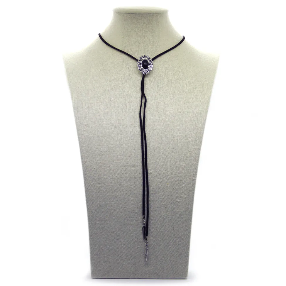Seduction: Cowgirl Suede Choker Set