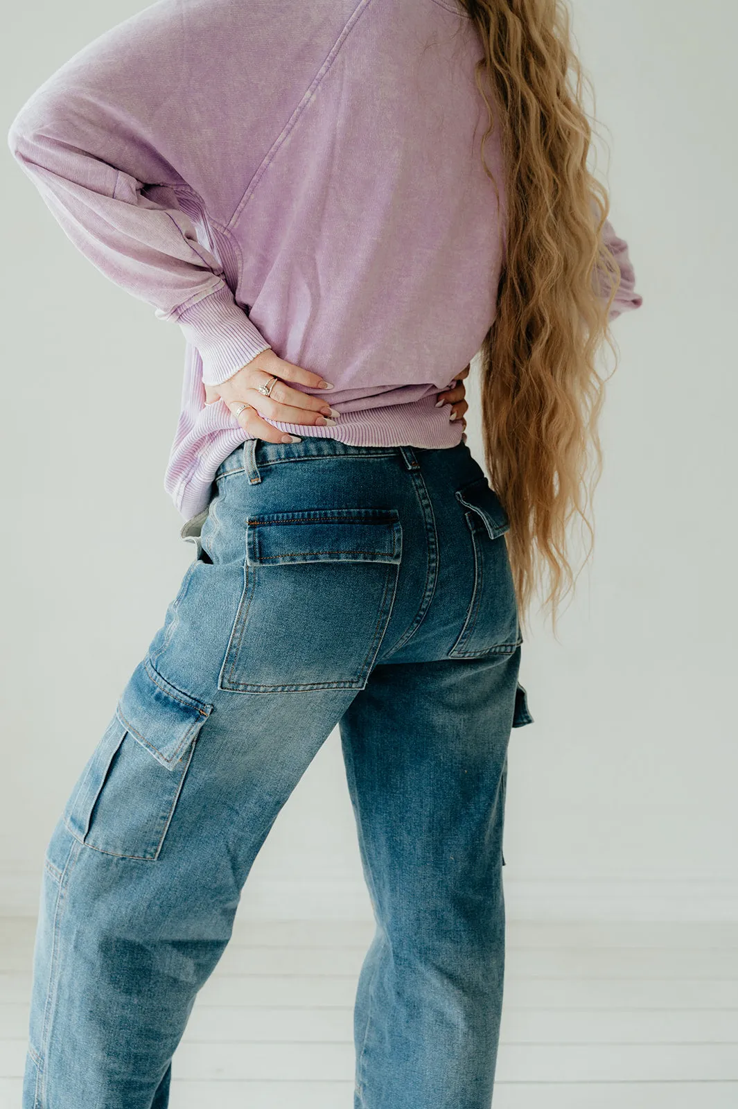 Shay Acid Wash Sweatshirt