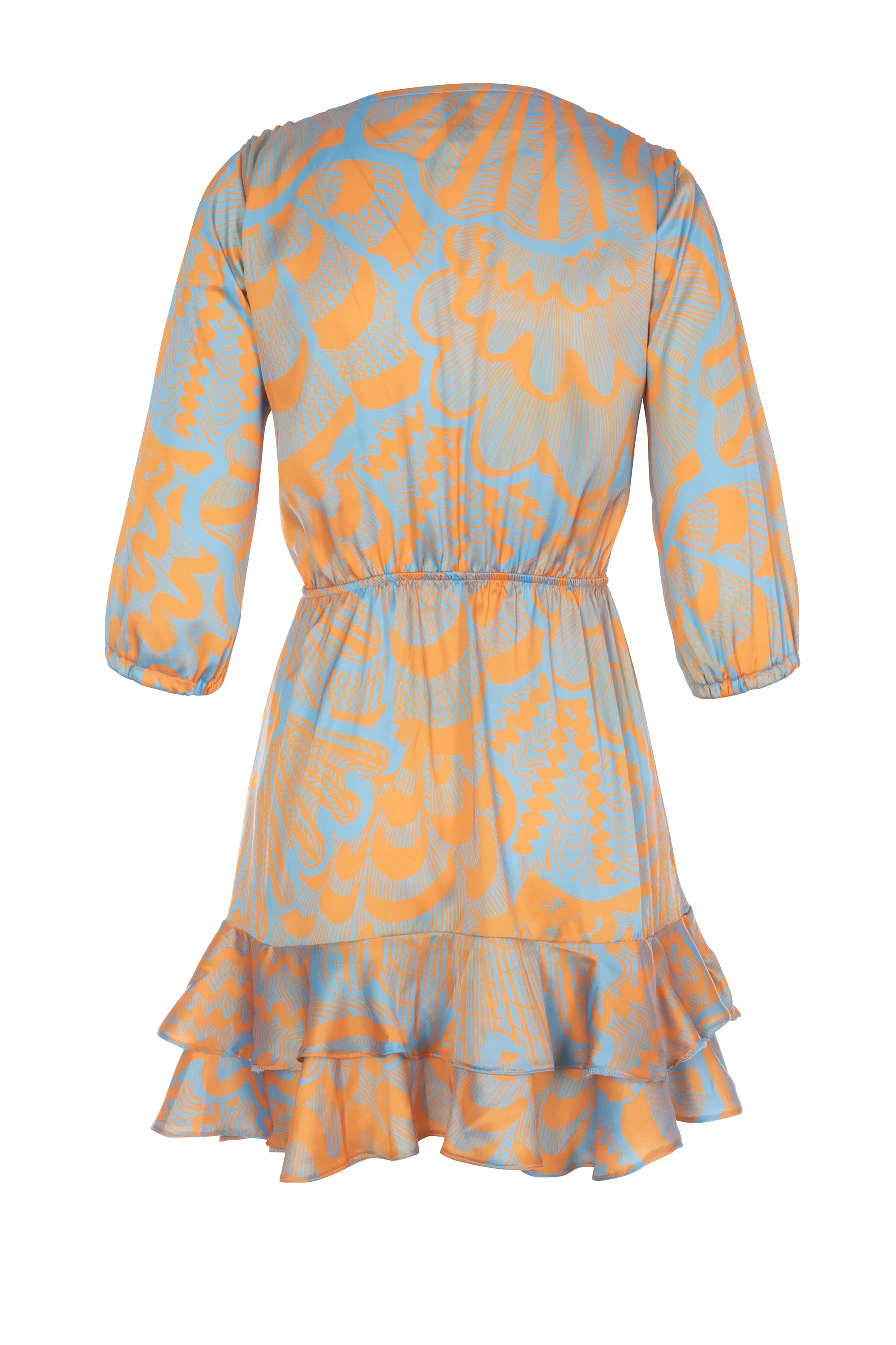 Shellegance Orange Abstract- Sienna