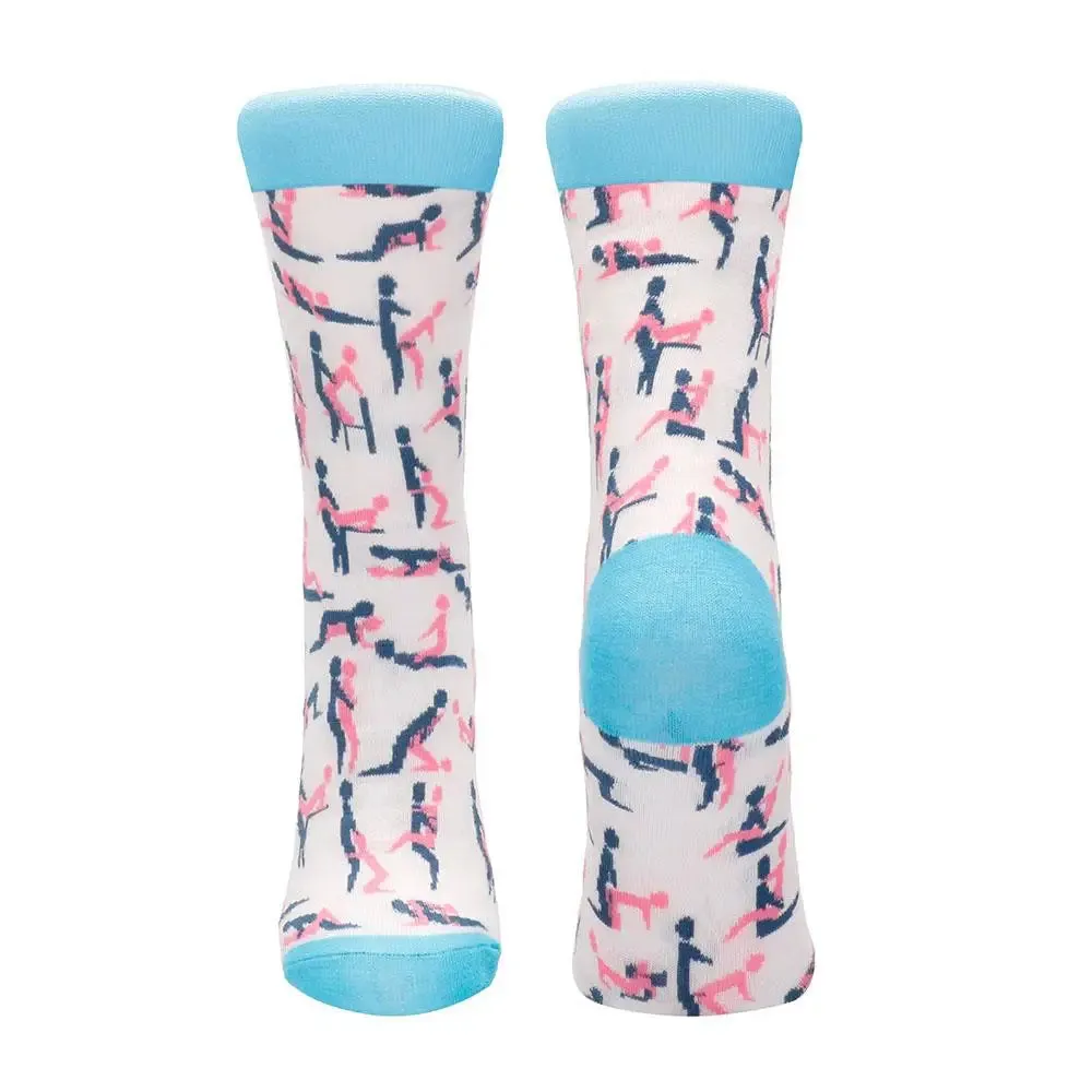 Shots Kinky White Sutra Sexy Socks Size 42 to 46