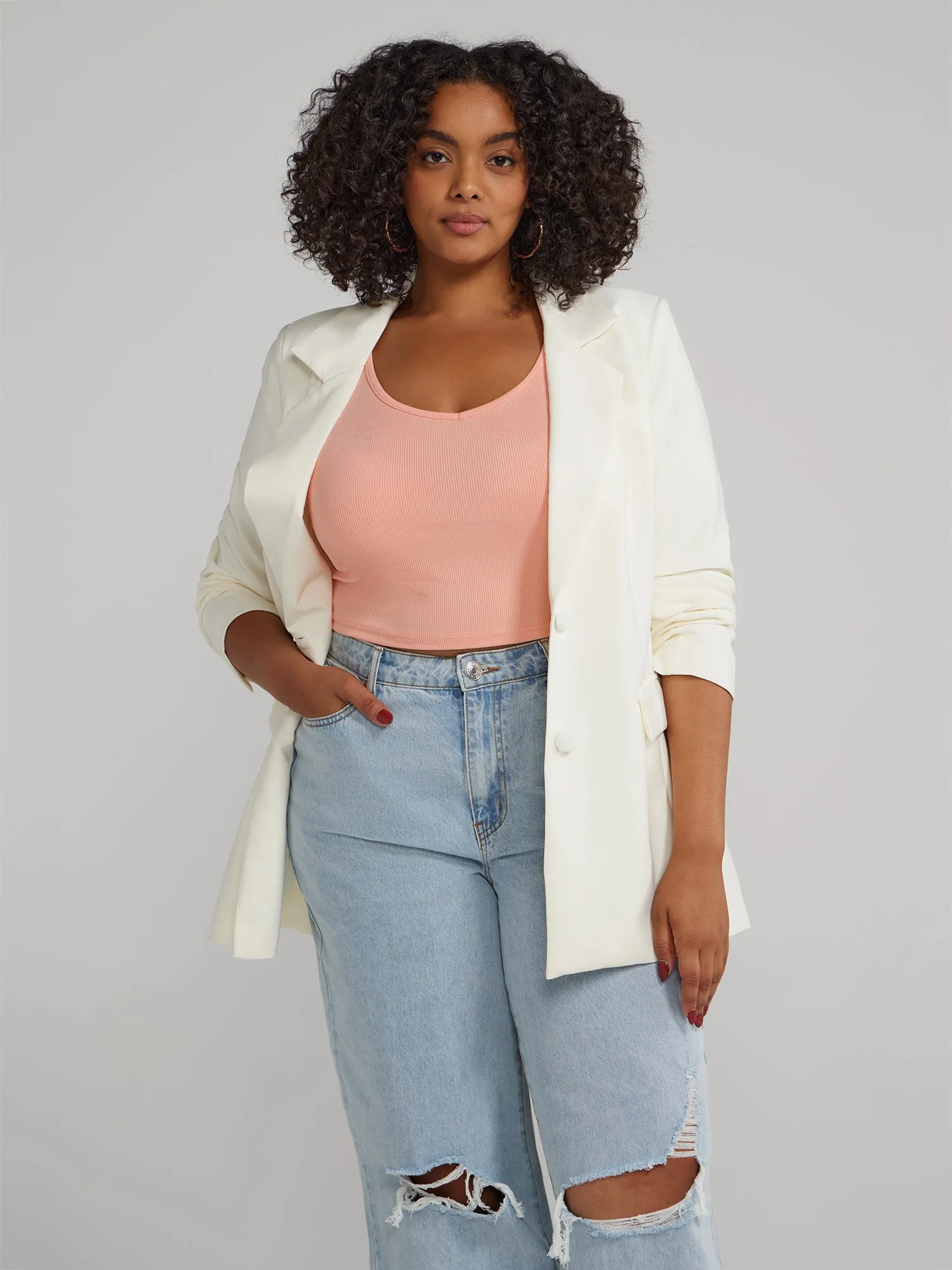 Single-Breasted Blazer