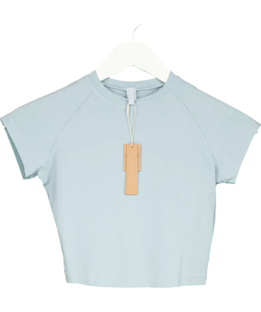 SKIMS Blue New Vintage Raglan T-shirt UK XS