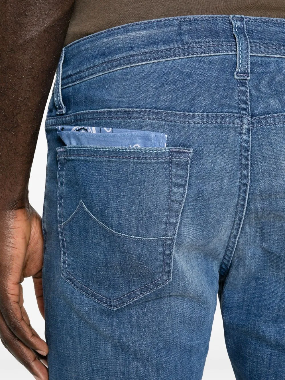 Slim fit denim jeans