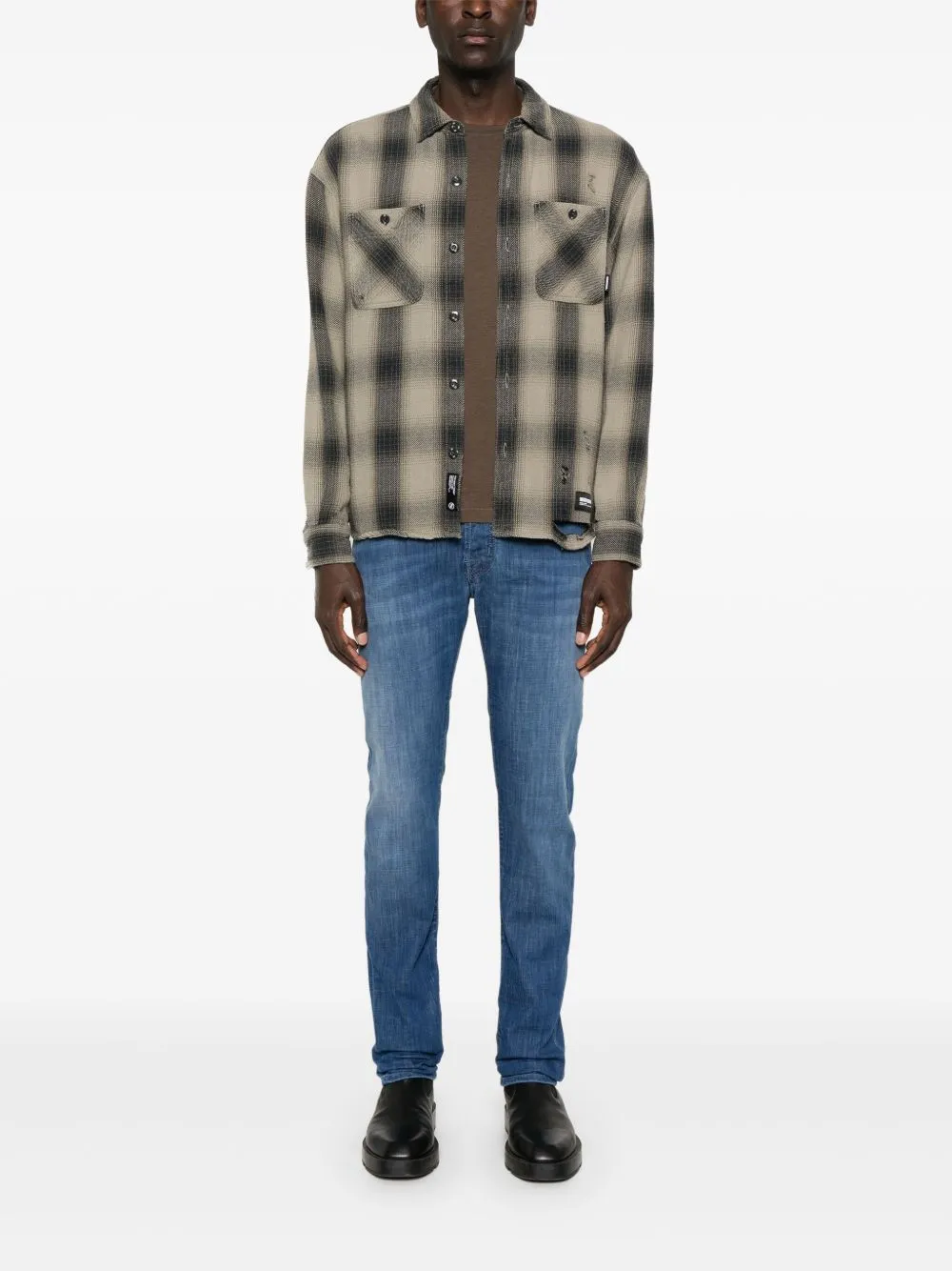 Slim fit denim jeans