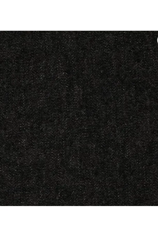 Slim-Sation - Contour Waist 5 Pocket Fringe Hem - MIDIND  & BLACK DENIM- M12706PM
