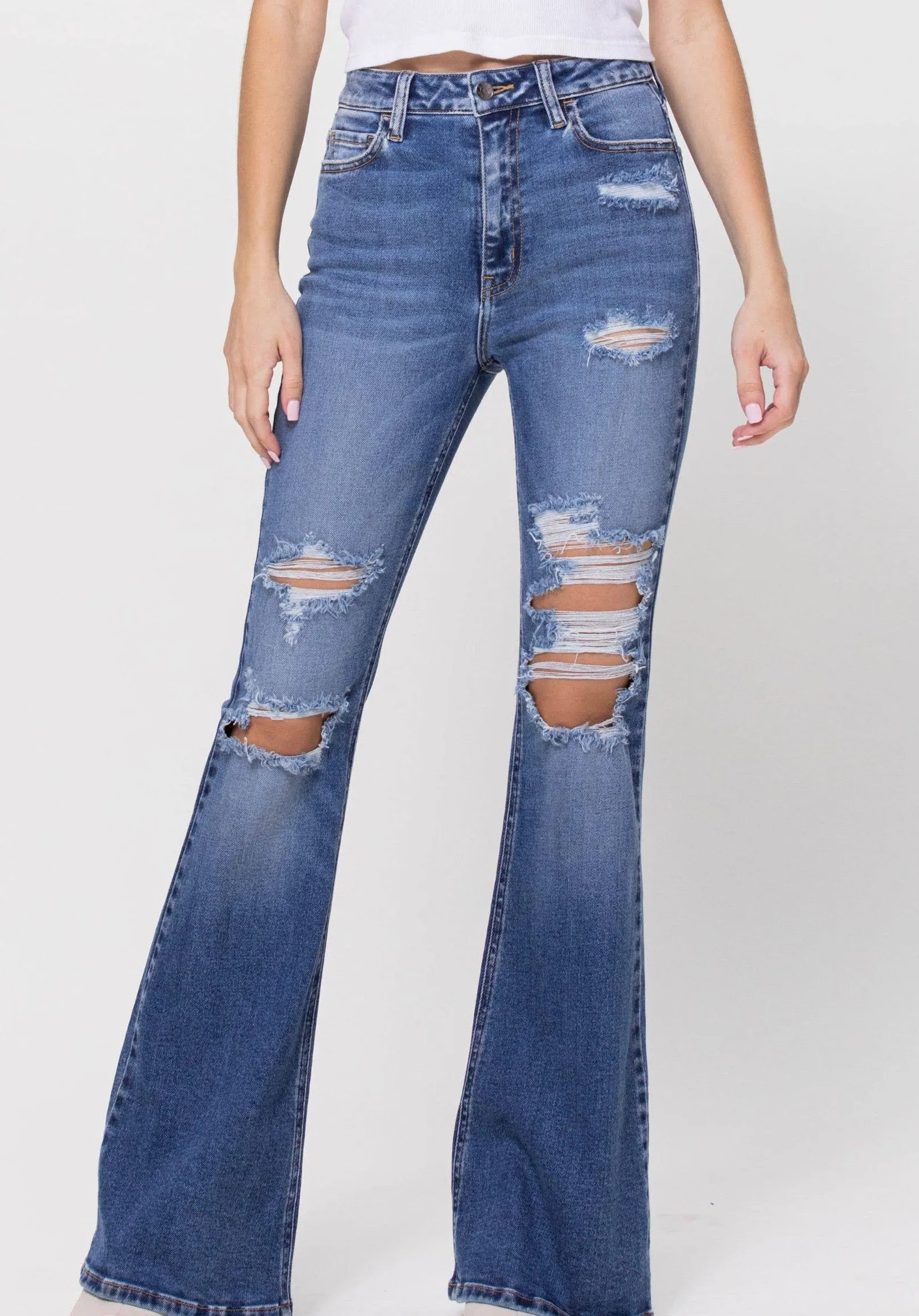 Slim Super Flare Jeans