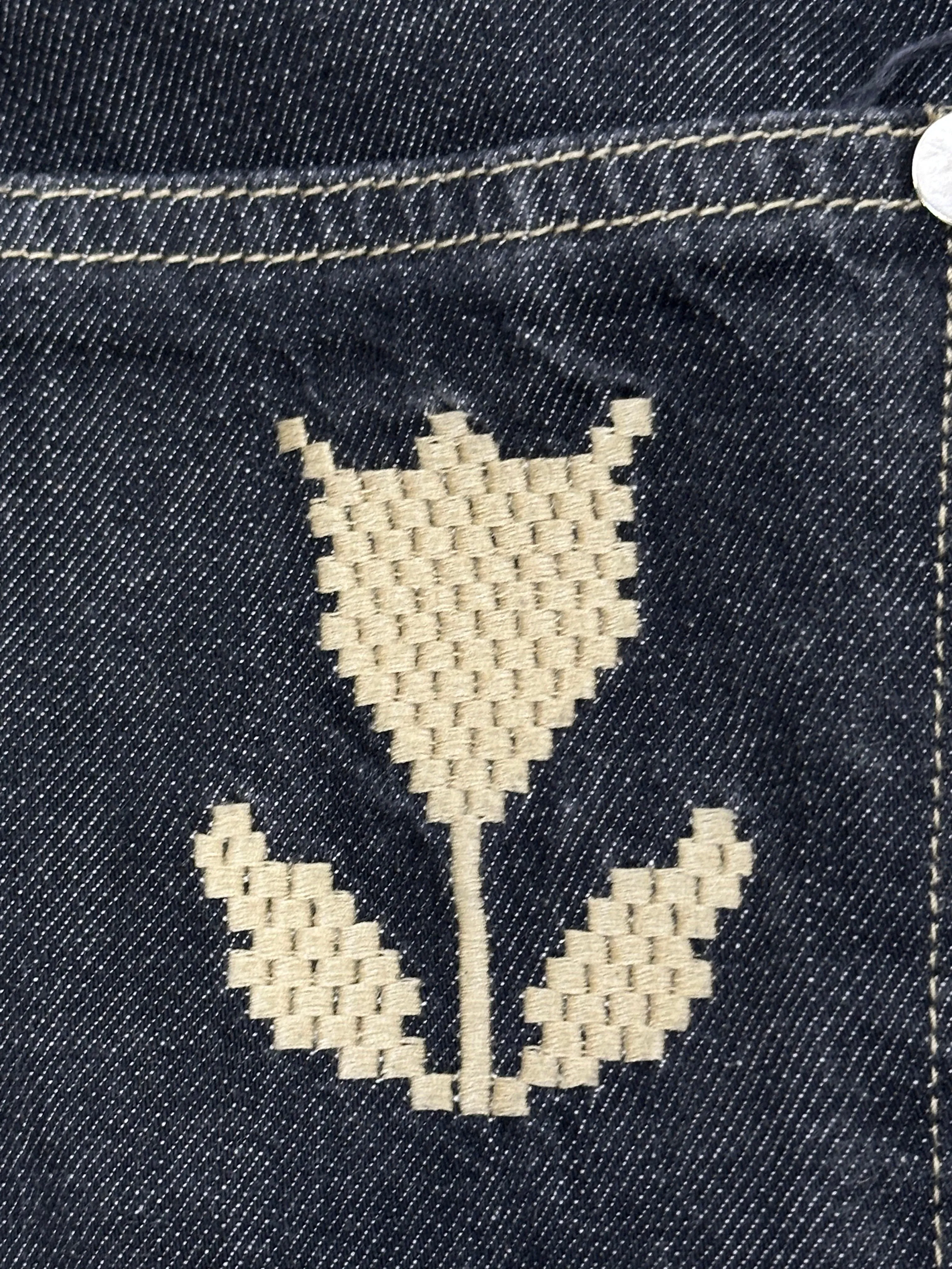 Sofie D'Hoore Needlepoint Jeans