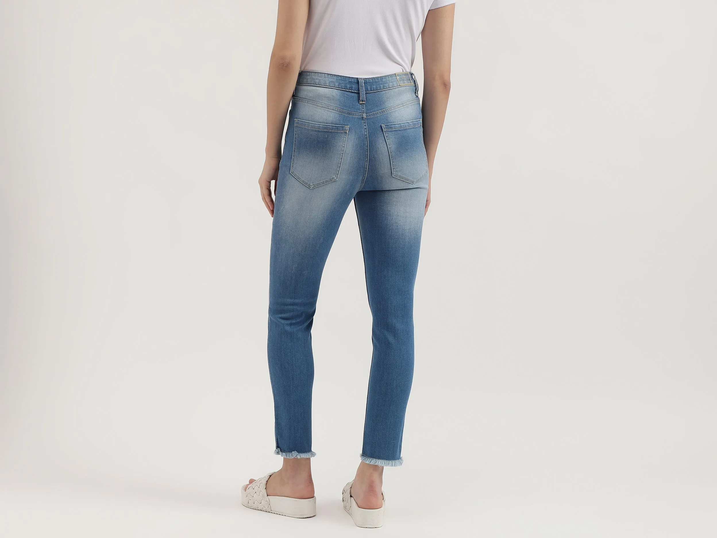Solid Skinny Fit Jeans