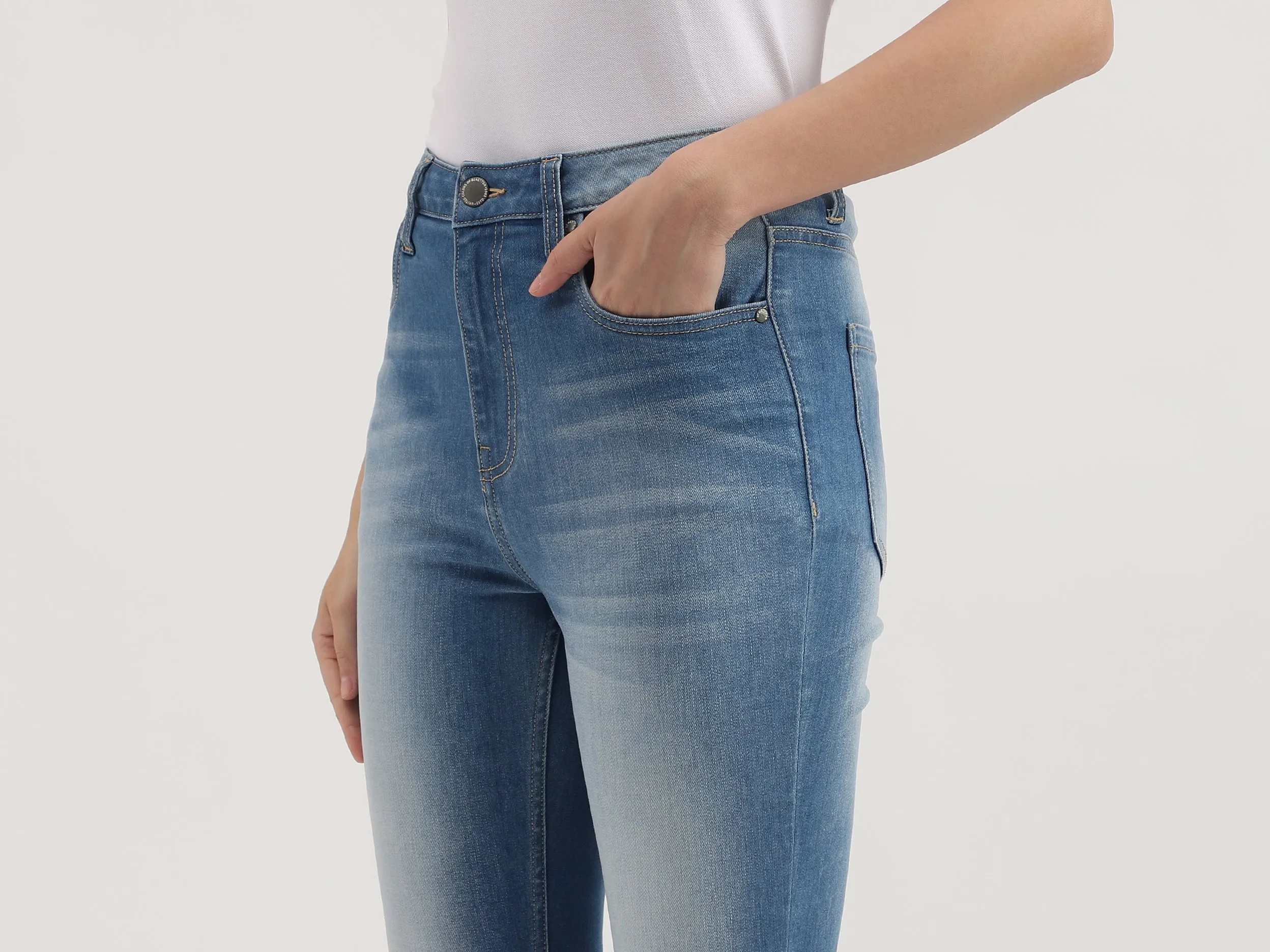 Solid Skinny Fit Jeans