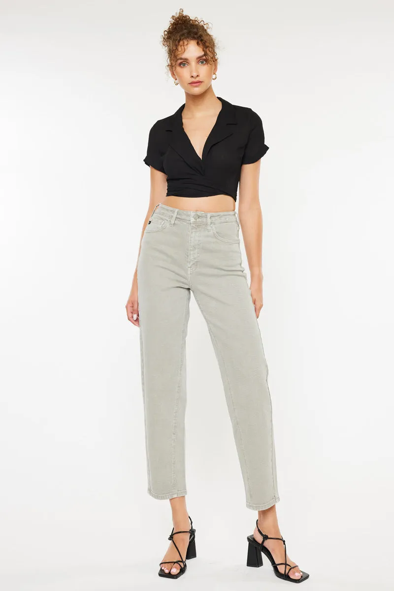 Sonya  High Rise Slim Balloon Jeans