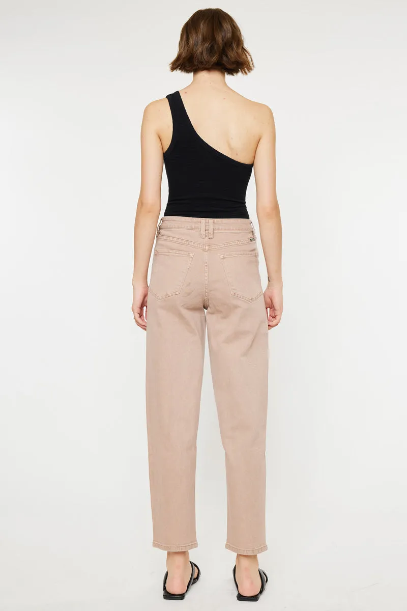 Sonya  High Rise Slim Balloon Jeans