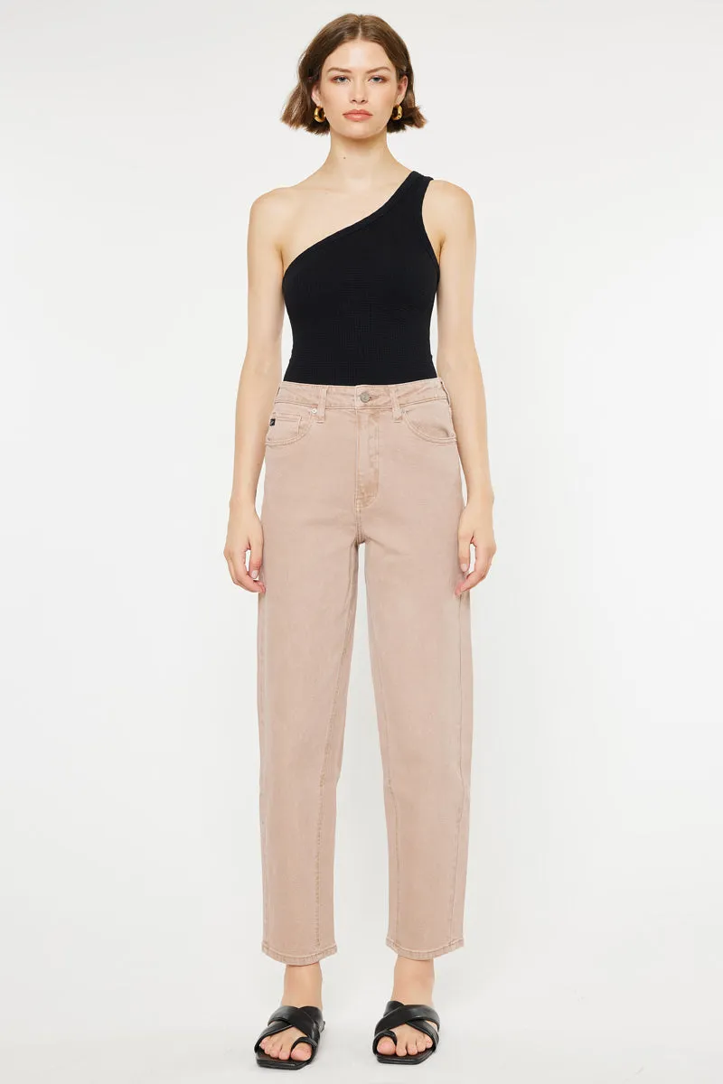 Sonya  High Rise Slim Balloon Jeans