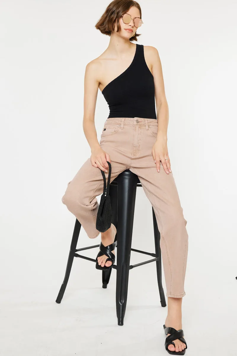 Sonya  High Rise Slim Balloon Jeans