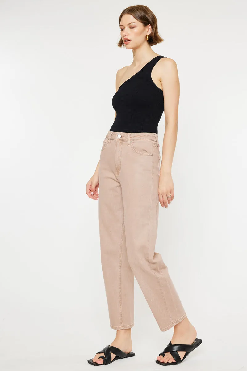 Sonya  High Rise Slim Balloon Jeans
