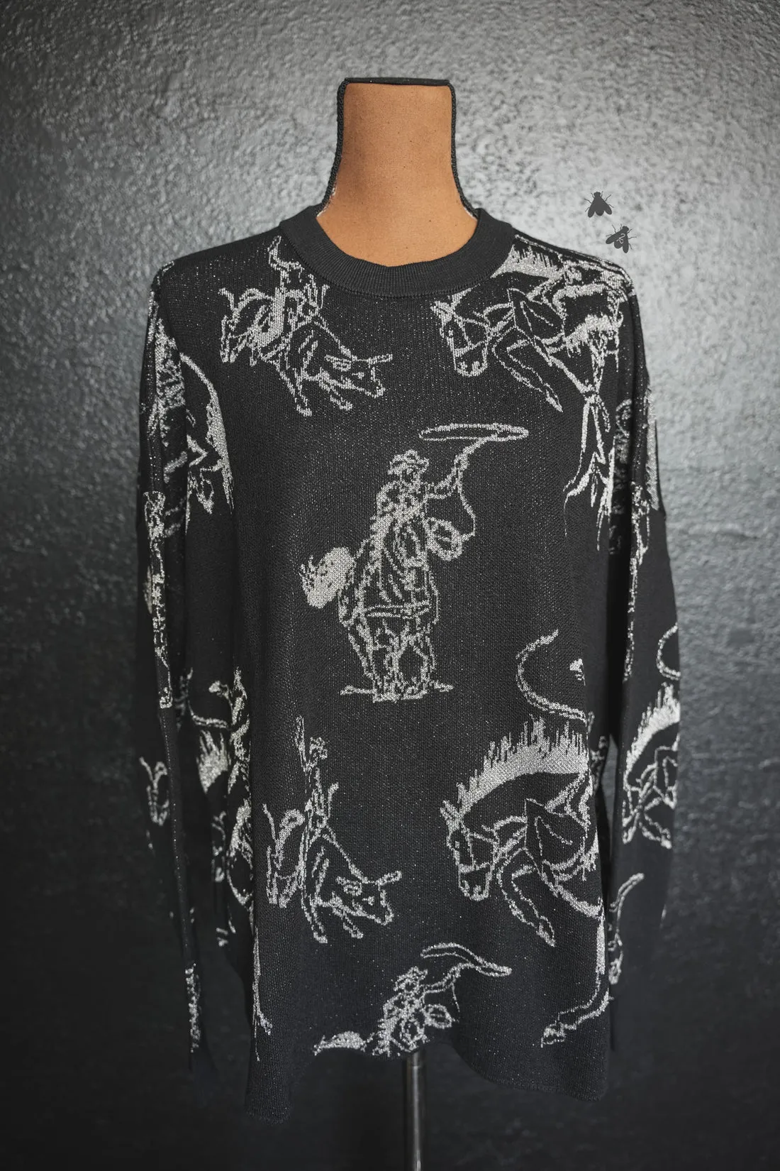 Sparkle Bucks Oversized Sweater